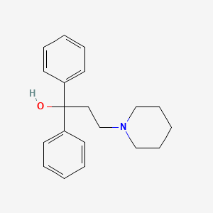 molecular formula C20H25NO B1678096 Pridinol CAS No. 511-45-5