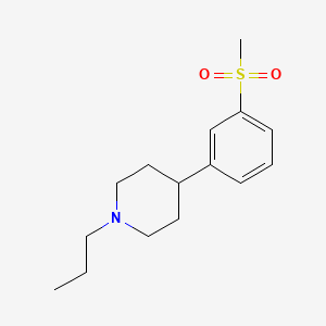 molecular formula C15H23NO2S B1678097 Pridopidine CAS No. 346688-38-8