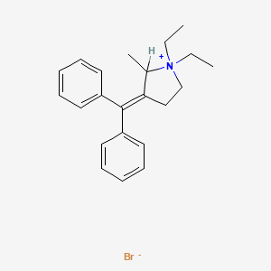 molecular formula C22H28BrN B1678099 Prifinium bromide CAS No. 4630-95-9