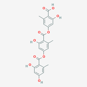 molecular formula C24H20O10 B016781 Gyrophoric acid CAS No. 548-89-0