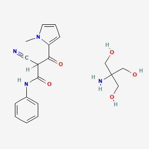 molecular formula C19H24N4O5 B1678109 Prinomide Tromethamine CAS No. 109636-76-2