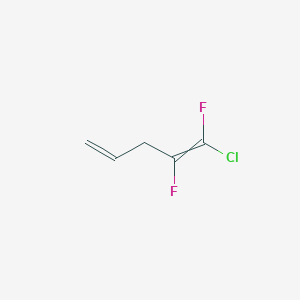 molecular formula C5H5ClF2 B167811 1-氯-1,2-二氟戊-1,4-二烯 CAS No. 1730-23-0