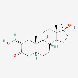 molecular formula C21H32O3 B1678114 Oxymetholone CAS No. 434-07-1