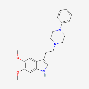 molecular formula C23H29N3O2 B1678116 Oxypertine CAS No. 153-87-7
