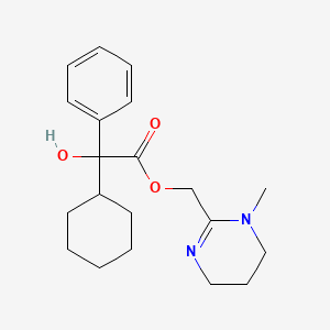 molecular formula C20H28N2O3 B1678118 Oxyphencyclimine CAS No. 125-53-1