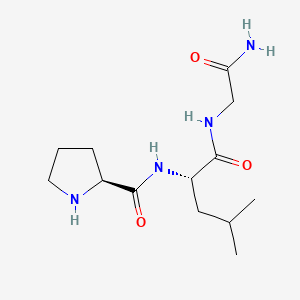 molecular formula C13H24N4O3 B1678129 Melanostatin CAS No. 2002-44-0