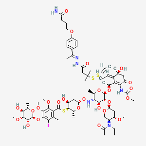molecular formula C73H97IN6O25S3 B1678132 Ozogamicin CAS No. 400046-53-9