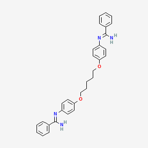 molecular formula C31H32N4O2 B1678155 IK1 inhibitor PA-6 CAS No. 500715-03-7