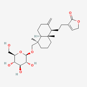 molecular formula C26H40O8 B1678159 Neoandrographolide CAS No. 27215-14-1