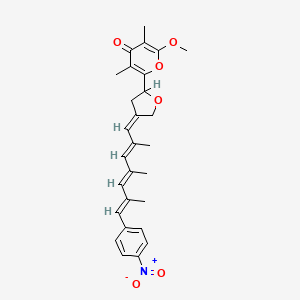 B1678161 Neoaureothin CAS No. 59795-94-7