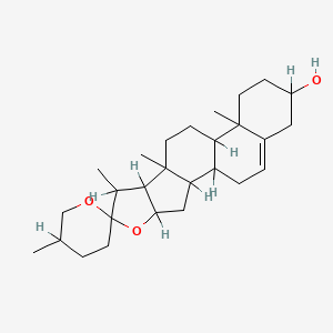 molecular formula C27H42O3 B1678165 Yamogenin CAS No. 512-06-1