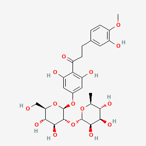 molecular formula C28H36O15 B1678169 新橙皮苷二氢查耳酮 CAS No. 20702-77-6