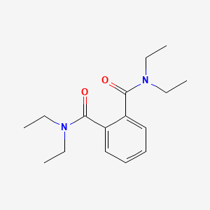molecular formula C16H24N2O2 B1678179 N,N,N',N'-四乙基邻苯二甲酰胺 CAS No. 83-81-8