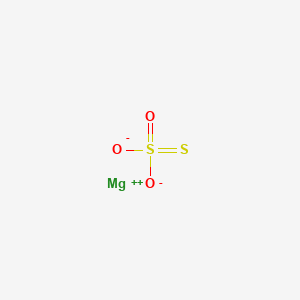 molecular formula MgO3S2 B167818 Magnesium thiosulfate CAS No. 10124-53-5