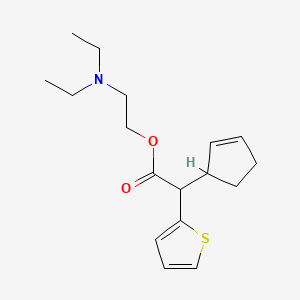molecular formula C17H25NO2S B1678186 Neotropine CAS No. 53230-07-2