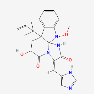 molecular formula C23H25N5O4 B1678187 Neoxaline CAS No. 71812-10-7