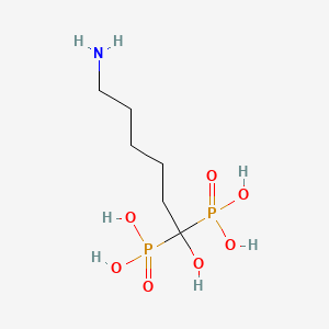 molecular formula C6H17NO7P2 B1678199 Neridronate CAS No. 79778-41-9