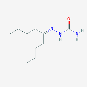 molecular formula C10H21N3O B167820 5-Nonanone, semicarbazone CAS No. 1669-37-0