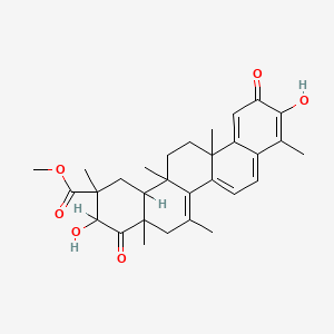 molecular formula C30H36O6 B1678220 Netzahualcoyone CAS No. 87686-36-0