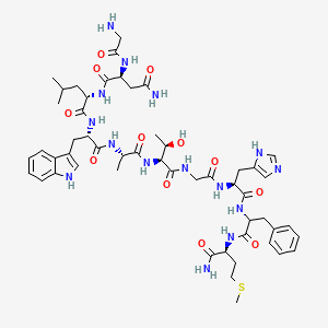molecular formula C52H73N15O12S B1678226 Neuromedin B CAS No. 87096-84-2