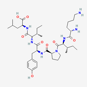 molecular formula C38H63N7O8 B1678227 神经介质N CAS No. 102577-25-3