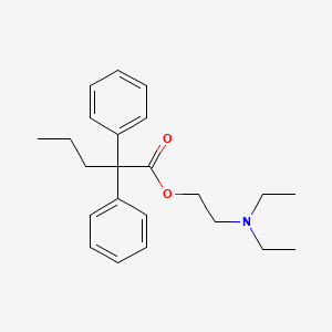molecular formula C23H31NO2 B1678237 Proadifen CAS No. 302-33-0