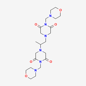 molecular formula C21H34N6O6 B1678241 Probimane CAS No. 108093-90-9