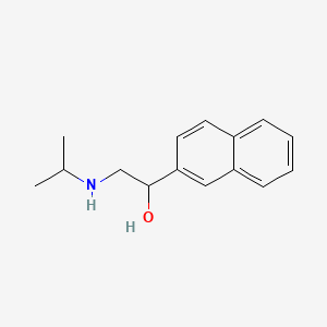 molecular formula C15H19NO B1678248 Pronethalol CAS No. 54-80-8