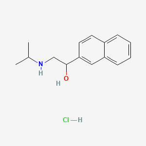 molecular formula C15H20ClNO B1678249 盐酸普罗帕酮洛尔 CAS No. 51-02-5