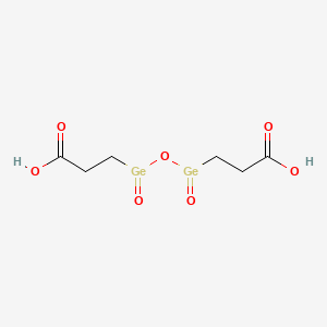 molecular formula C6H10Ge2O7 B1678255 Propagermanium CAS No. 126595-07-1