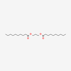 molecular formula C23H44O4 B1678257 Propanediol dicaprate CAS No. 56519-72-3