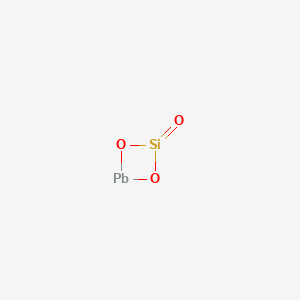 molecular formula O3PbSi B167826 Lead monosilicate CAS No. 10099-76-0