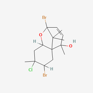 molecular formula C15H21Br2ClO2 B1678275 Pacifenol CAS No. 33880-90-9