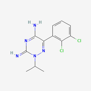 molecular formula C12H13Cl2N5 B1678289 Palatrigine CAS No. 98410-36-7