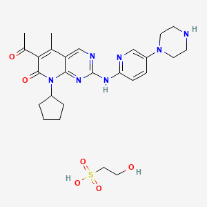 molecular formula C26H35N7O6S B1678292 Palbociclib Isethionate CAS No. 827022-33-3