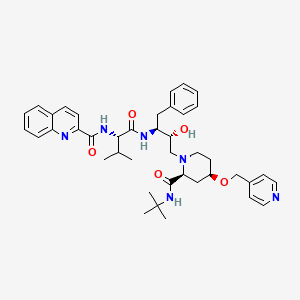 molecular formula C41H52N6O5 B1678295 Palinavir CAS No. 154612-39-2