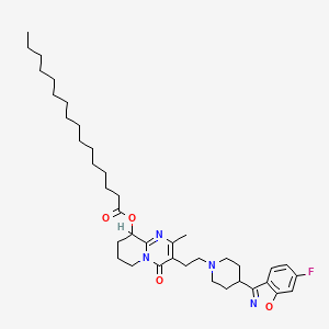 B1678296 Paliperidone Palmitate CAS No. 199739-10-1