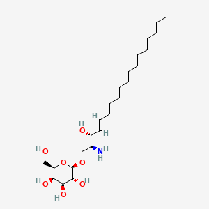 molecular formula C24H47NO7 B1678307 Psychosine from bovine brain CAS No. 2238-90-6