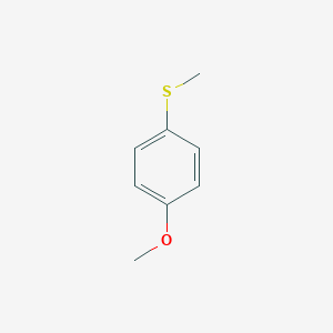 molecular formula C8H10OS B167831 1-甲氧基-4-(甲硫基)苯 CAS No. 1879-16-9
