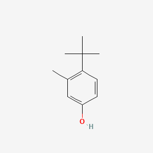 molecular formula C11H16O B1678311 4-tert-butyl-3-methylphenol CAS No. 1333-13-7