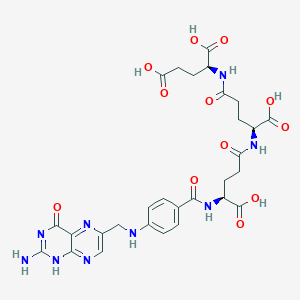 molecular formula C29H33N9O12 B1678314 Pteropterin CAS No. 89-38-3
