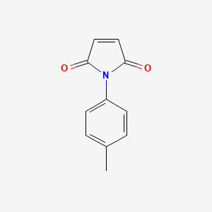 molecular formula C11H9NO2 B1678324 1-(4-Methylphenyl)-1H-pyrrole-2,5-dione CAS No. 1631-28-3