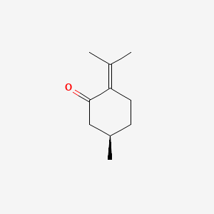 molecular formula C10H16O B1678340 Pulegone CAS No. 89-82-7
