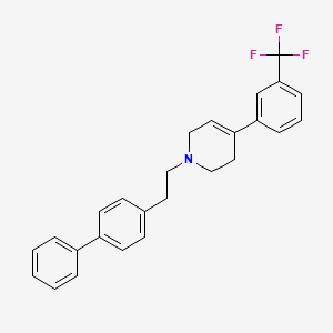 molecular formula C26H24F3N B1678342 Paliroden CAS No. 188396-77-2