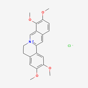 molecular formula C21H22ClNO4 B1678343 Palmatine chloride CAS No. 10605-02-4