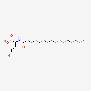 molecular formula C20H39NO3S B1678350 Palmitoylhomocysteine CAS No. 76822-97-4
