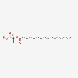 molecular formula C19H36O4 B1678352 Palmitoyllactic acid CAS No. 7795-58-6