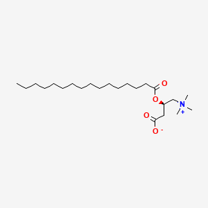 molecular formula C23H45NO4 B1678354 Palmitoyl Carnitine CAS No. 2364-67-2