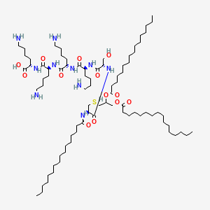 molecular formula C81H156N10O13S B1678361 Pam3CSK4 TFA CAS No. 112208-00-1