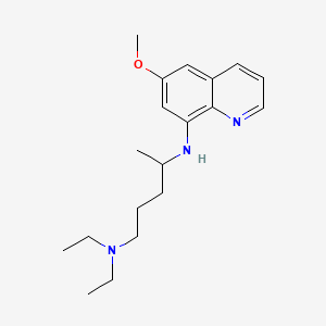 molecular formula C19H29N3O B1678364 Pamaquine CAS No. 491-92-9